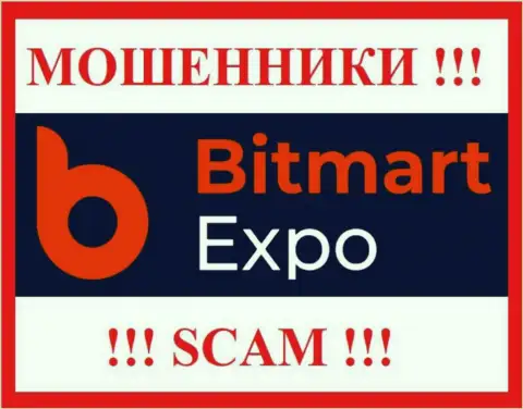 Лого ОБМАНЩИКА Bitmart Expo