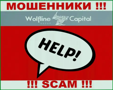 Wolfline Capital раскрутили на финансовые активы - напишите жалобу, вам попытаются оказать помощь