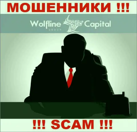 Не теряйте время на поиск инфы об прямом руководстве Wolfline Capital, абсолютно все сведения скрыты