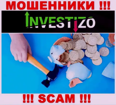 Investizo - интернет мошенники, можете утратить абсолютно все свои депозиты