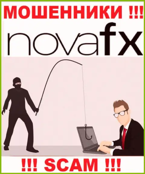 Все, что необходимо internet-мошенникам Nova FX - это склонить Вас совместно работать с ними