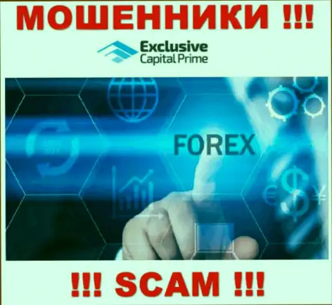 Форекс - это вид деятельности мошеннической конторы ЭксклюзивКапитал