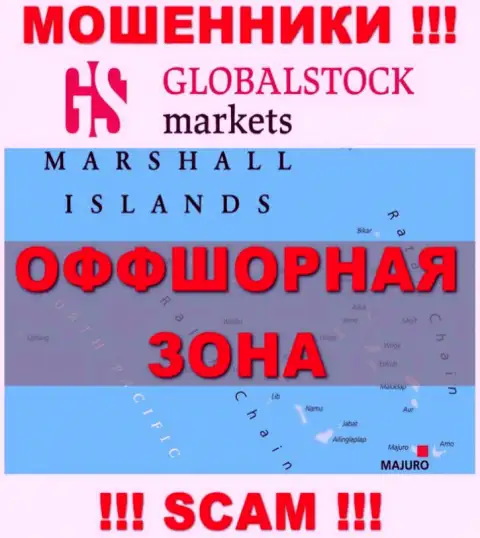 Global StockMarkets находятся на территории - Marshall Islands, остерегайтесь сотрудничества с ними