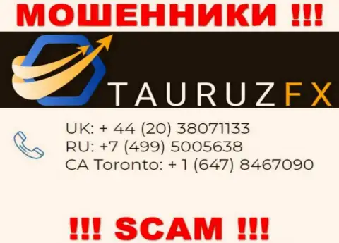 Не поднимайте телефон, когда звонят неизвестные, это могут быть интернет-жулики из ТаурузФХ