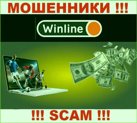 Будьте осторожны ! WinLine - это явно internet мошенники !!! Их деятельность противозаконна