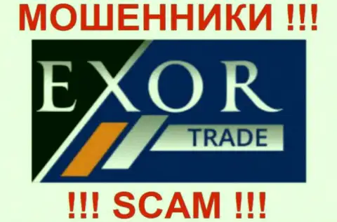 Лого форекс-разводилова Exor Trade